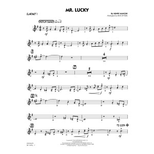 Mr. Lucky - Bb Clarinet 1